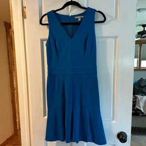 Banana Republic v-neck blue dress size 4